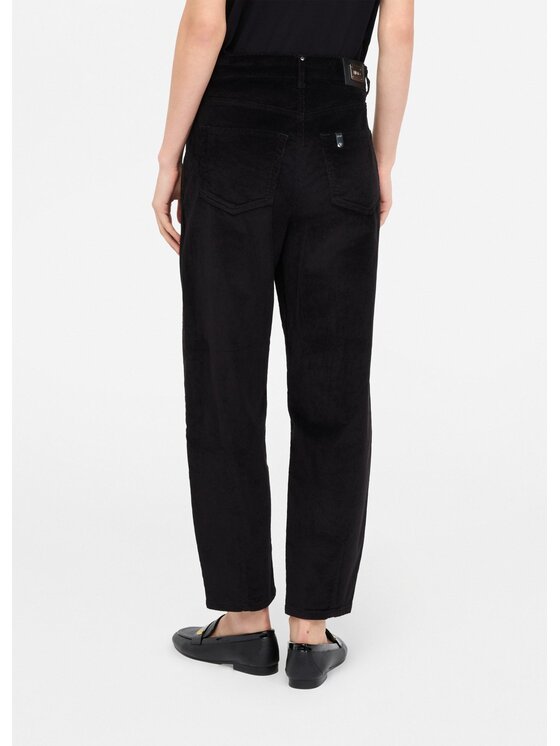 Liu Jo Liu Jo Pantaloni di tessuto MF5332T195A22222 Nero Carrot Fit