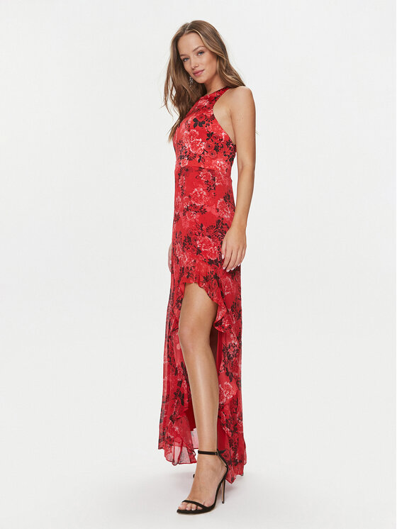 Guess Guess Коктейлна рокля Evangelina W4RK08 WCWF2 Цветен Regular Fit