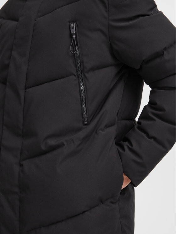 Solid Solid Зимно яке 21107825 Черен Regular Fit