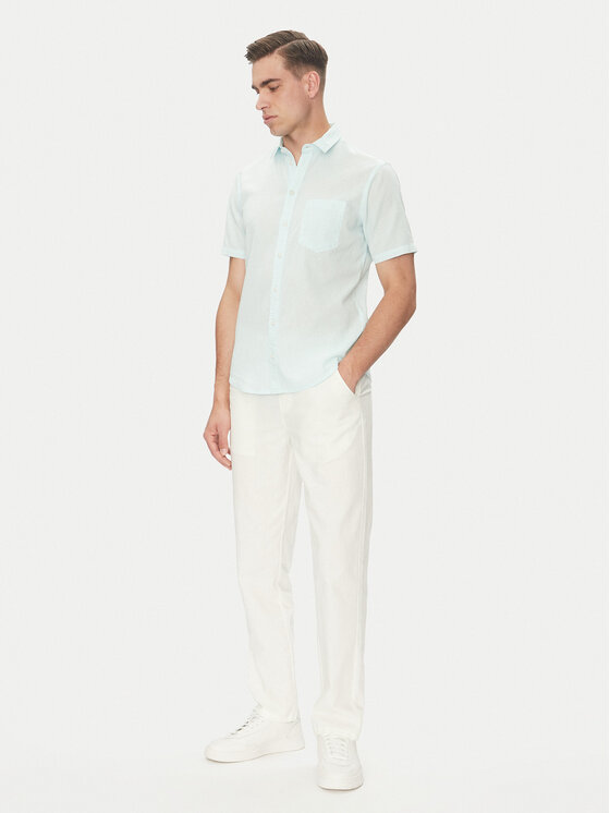 Blend Blend Spodnie materiałowe 20718408 Biały Regular Fit