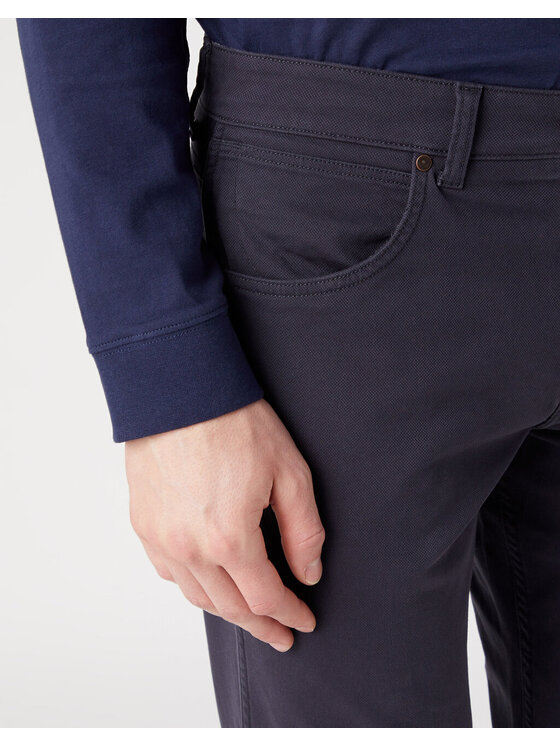 Wrangler Wrangler Pantaloni di tessuto GREENSBORO Viola Straight Fit