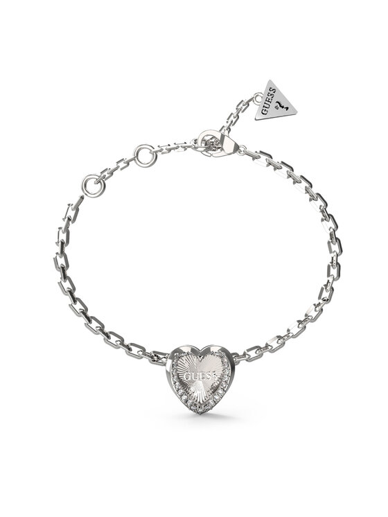Guess Guess Náramek JUBB0460 7JW Stříbrná