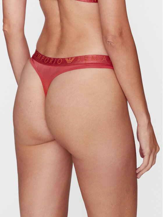 Emporio Armani Underwear Emporio Armani Underwear Стрінги 162468 3F235 03051 Коричневий