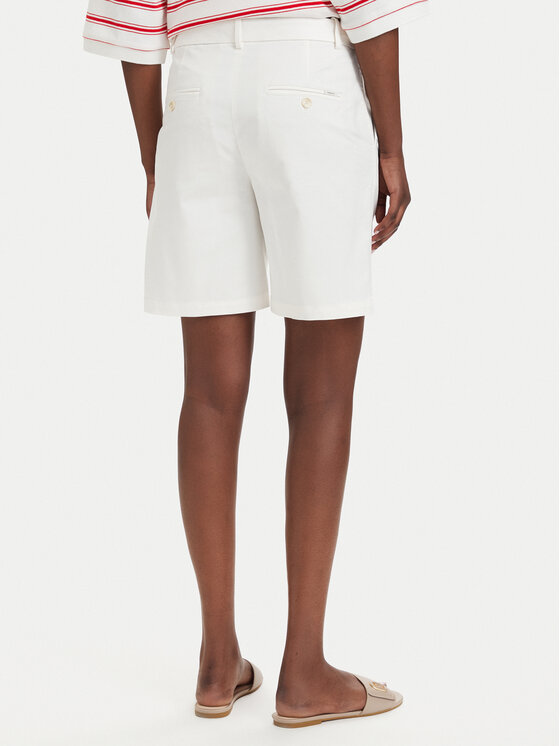 Gant Gant Riidest šortsid 4020130 Kreemjas Regular Fit