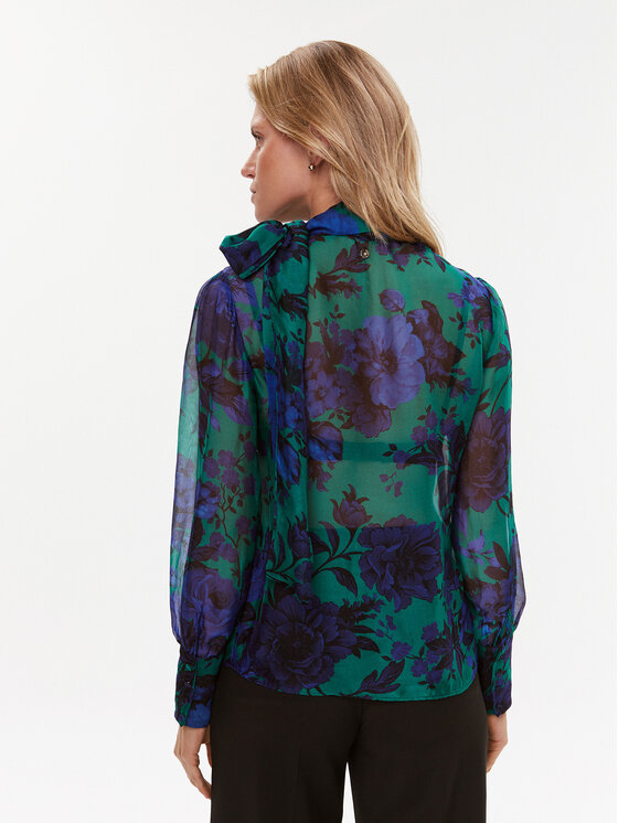 Liu Jo Liu Jo Särkpluus CF3331 T3079 Roheline Regular Fit