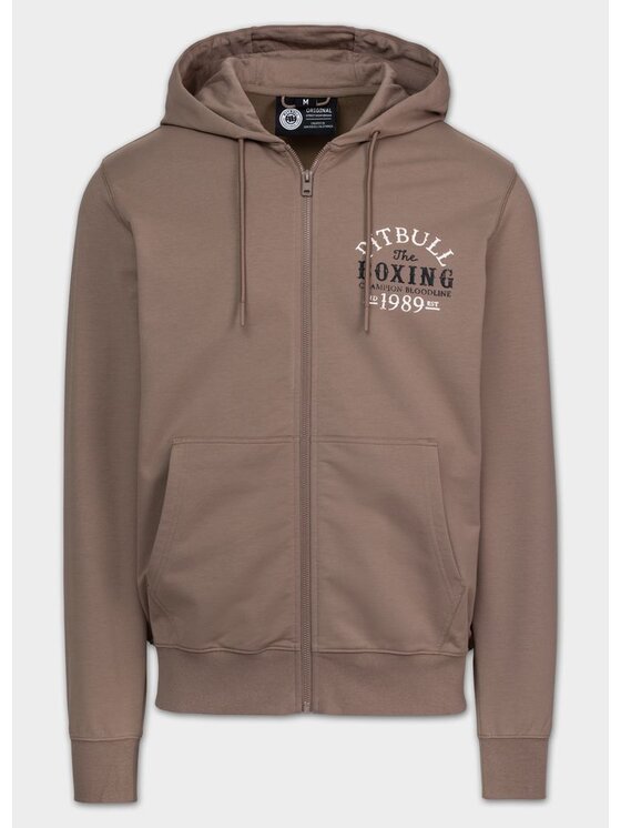 PITBULL PITBULL Bluza BLOODLINE Brązowy Regular Fit