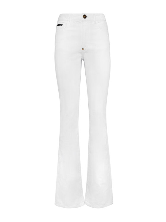 PHILIPP PLEIN PHILIPP PLEIN Jeansy 2865 Bílá