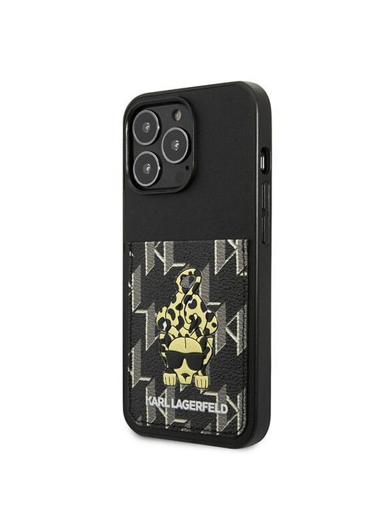 KARL LAGERFELD KARL LAGERFELD Etui na telefon iPhone 13 Pro Czarny