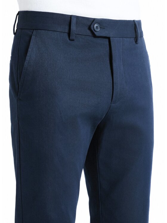 Pako Lorente Pako Lorente Chinosy P26WB-WX-002 Granatowy Slim Fit