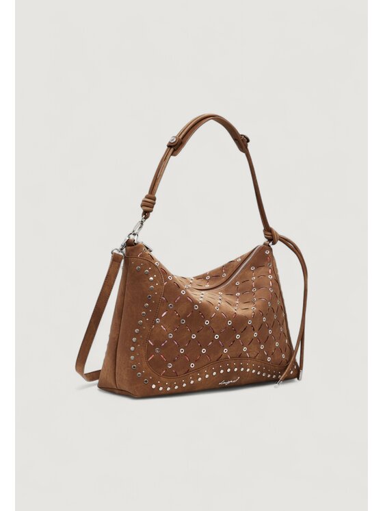 Desigual Desigual Σάκος BAG_YANKEE LEIRIA MINI CA Καφέ