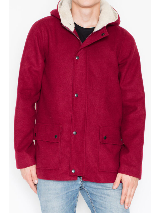 Visent Visent Giacca di transizione V030 Bordeaux Standard Fit