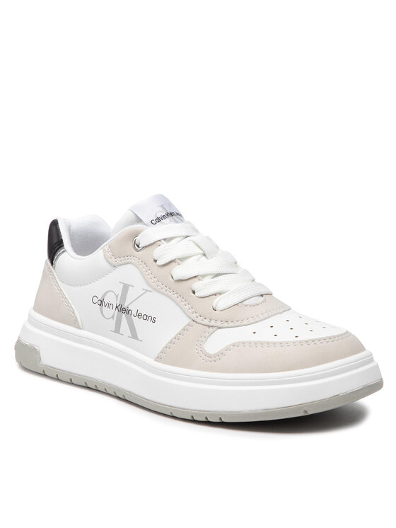 Calvin Klein Jeans Calvin Klein Jeans Sneakersy Low Cut Lace-Up Sneaker V3B9-80115-1355 M Biały