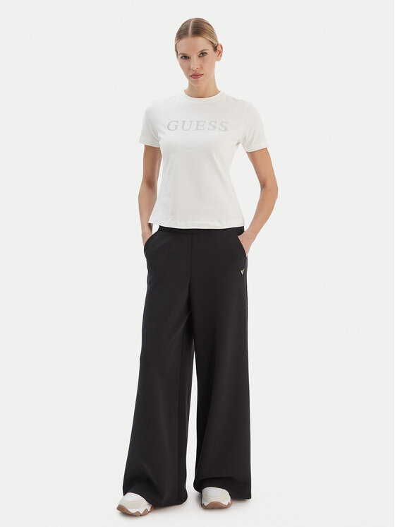 Guess Guess Tricou V6RI20 J1314 Alb Regular Fit