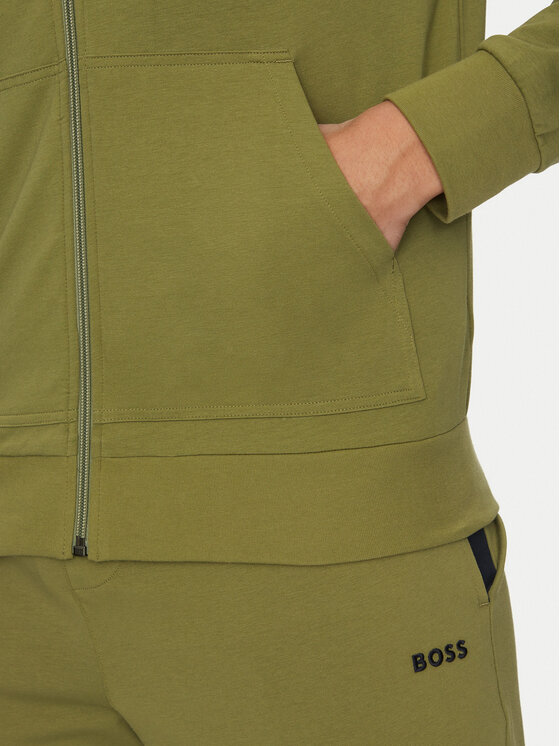 BOSS BOSS Світшот Mix&Match 50515307 Зелений Regular Fit