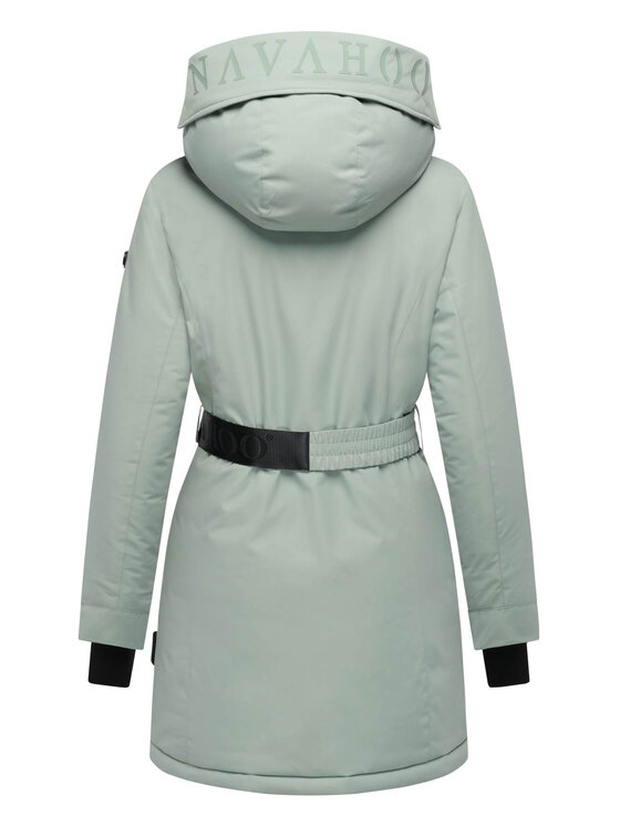 Navahoo Navahoo Kurtka zimowa Frostkuss Zielony Regular Fit