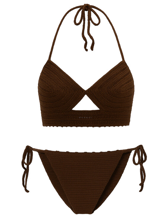 Love and Hate Love and Hate Bikini Bali Brązowy