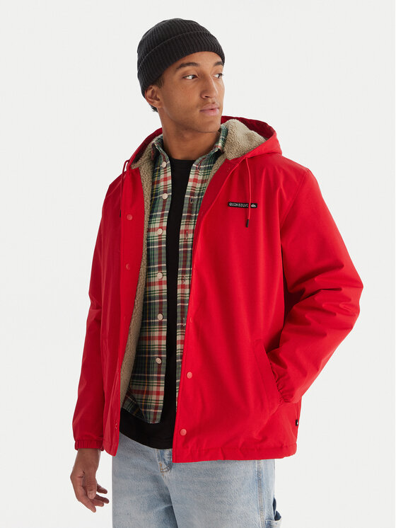 Quiksilver Quiksilver Geacă EQYJK04186 Roșu Regular Fit