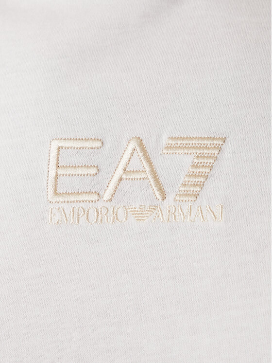 EA7 Emporio Armani EA7 Emporio Armani Trikó 7M001405 AF22264 U0004 Ekru Regular Fit