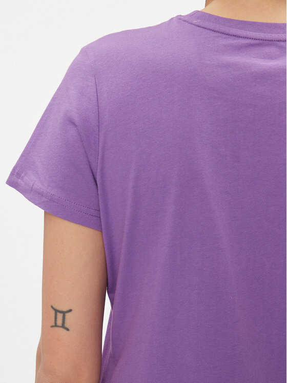 Helly Hansen Helly Hansen T-shirt Logo 34112 Ljubičasta Regular Fit