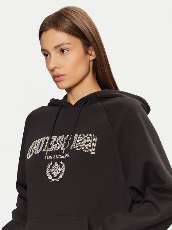 Guess Guess Bluza V5RQ02 KCLD1 Brązowy Regular Fit