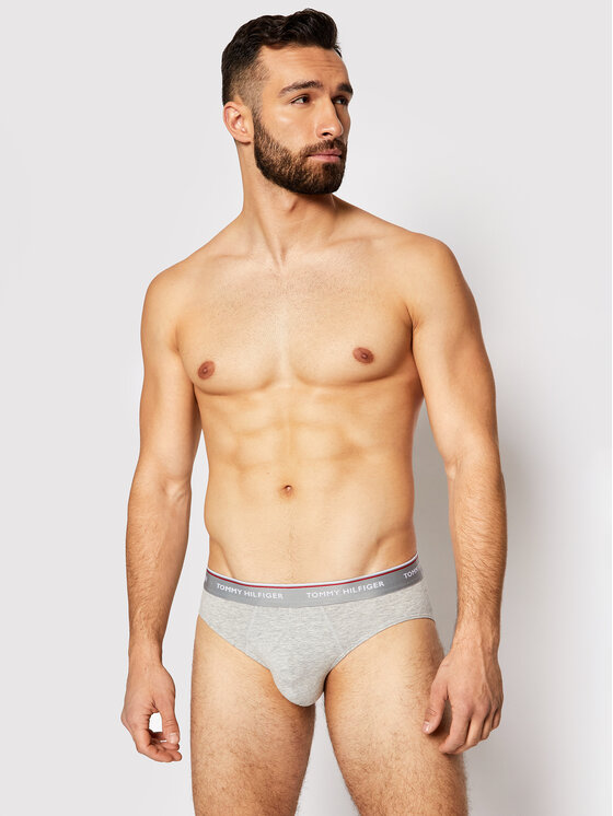 Tommy Hilfiger Tommy Hilfiger Sada 3 kusů slipů 1U87903766 Barevná