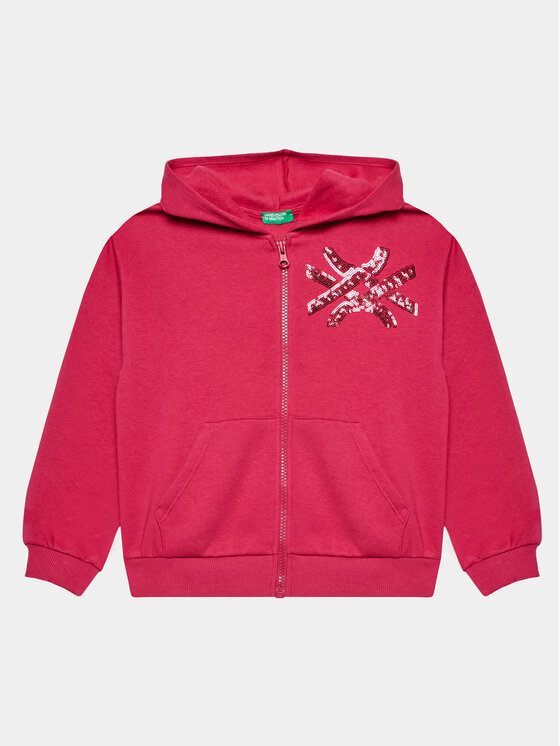 United Colors Of Benetton United Colors Of Benetton Pluus 39M2C502Y Roosa Regular Fit