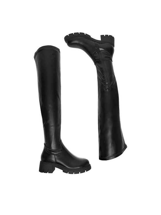 DeeZee DeeZee Overknees HX20261-13A Schwarz