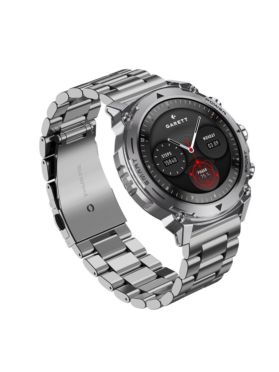 Garett Garett Smartwatch Garett Atom Srebrny