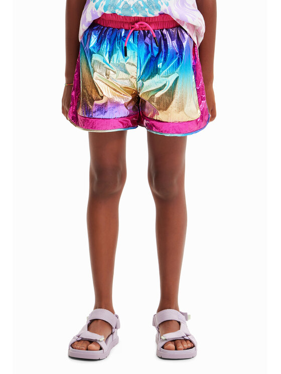 Desigual Desigual Kratke hlače 23SGPW02 Šarena Regular Fit