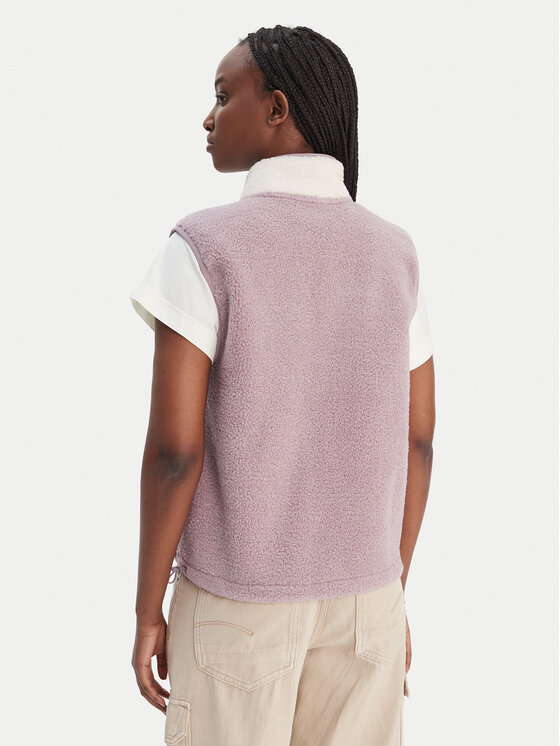 Roxy Roxy Varrukateta jakk Boundless Spirit Vest ERJPF03219 Lilla Reglan Fit