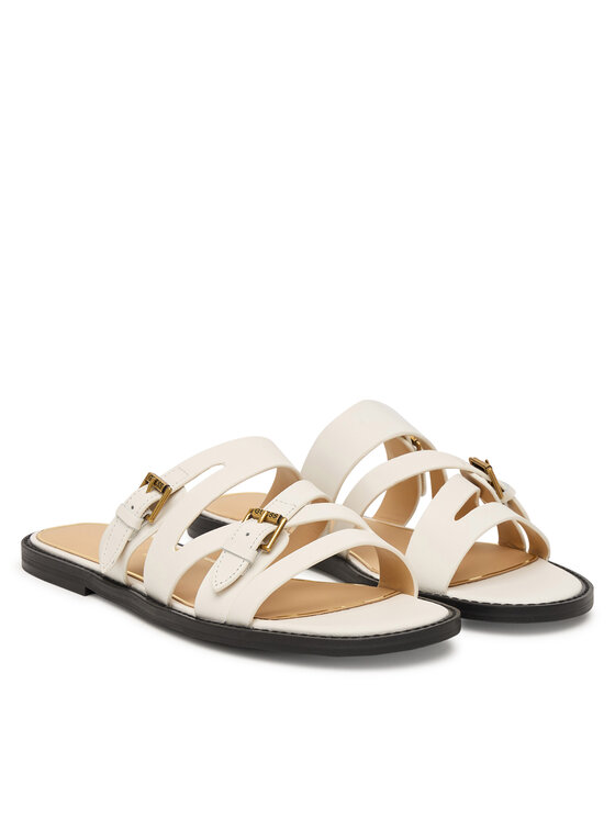 Guess Guess Şlapi FLJGRY LEA03 Alb