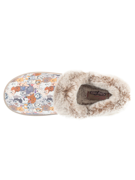 Skechers Skechers Kapcie Slip-Ins: BOBS Keepsakes Lite - Paw Jams Kolorowy