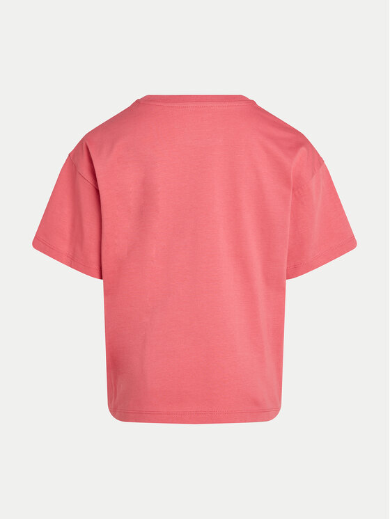 Calvin Klein Jeans Calvin Klein Jeans T-Shirt Logo IG0IG02136 Rosa Boxy Fit