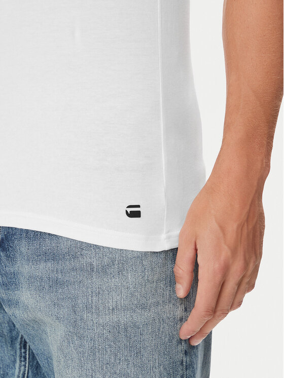 G-STAR G-STAR Tank topide komplekt D30333 11 Valge Regular Fit
