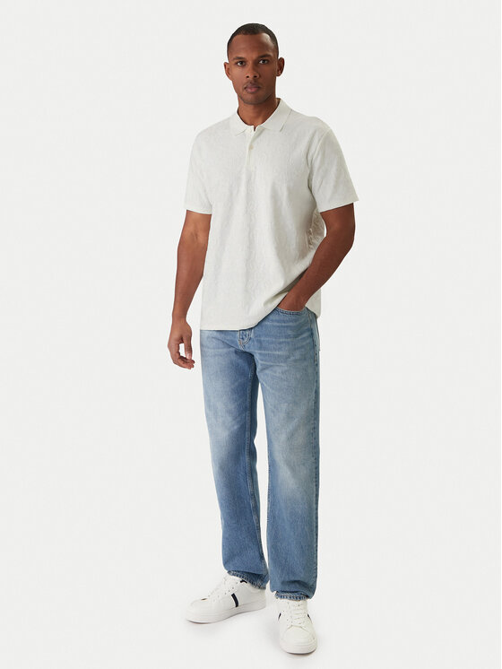 Guess Guess Poloshirt M6RP25 KCFE2 Écru Regular Fit