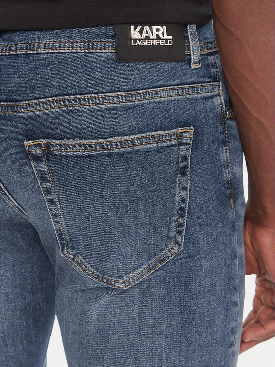 KARL LAGERFELD KARL LAGERFELD Jeansy 265840 554876 Niebieski Regular Fit