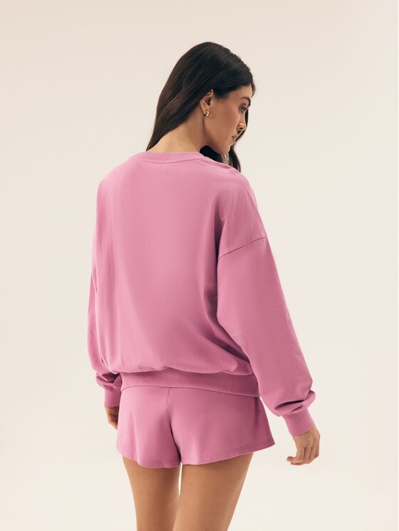 Esotiq Esotiq Bluza 42564 Różowy Basic Fit