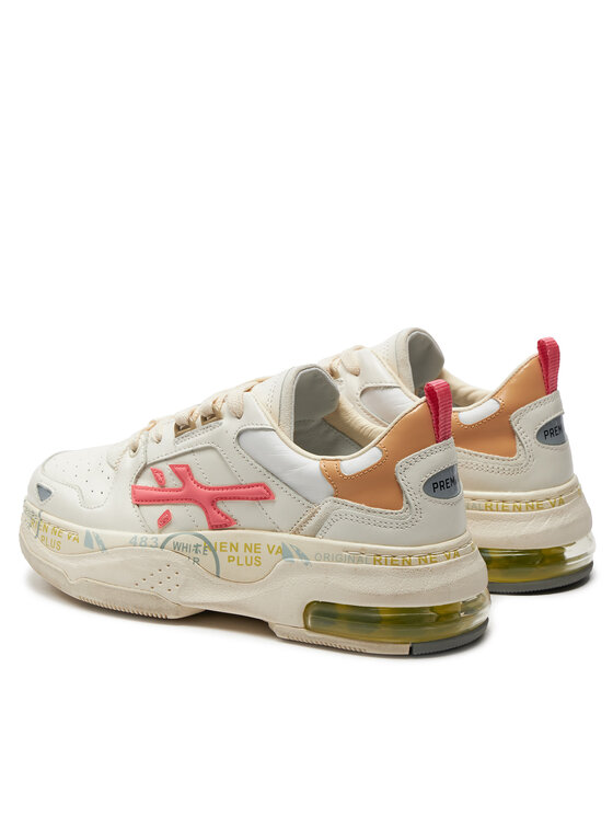 Premiata Premiata Sneakersy Draked VAR 356 Écru