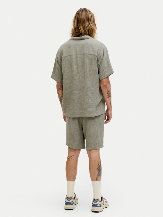 Jack & Jones Jack & Jones Pantaloncini di tessuto Jaiden 12274758 Cachi Relaxed Fit