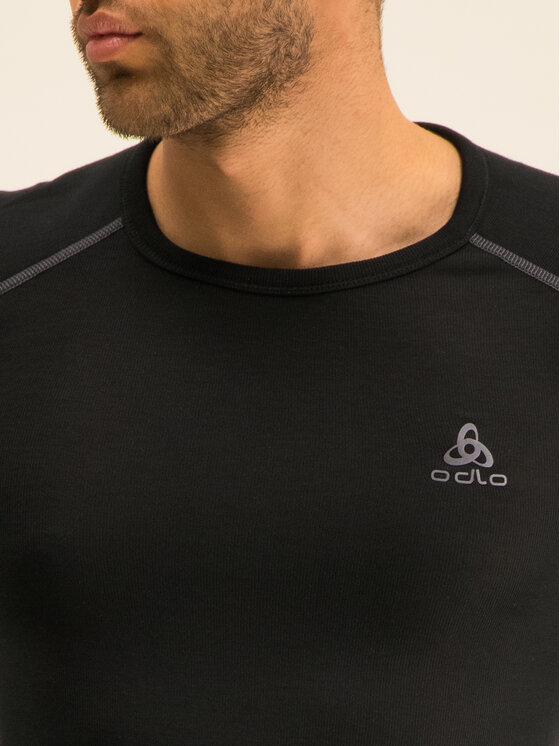 Odlo Odlo Тениска от техническо трико Active X-Warm Bl 155162 Черен Fitted Fit