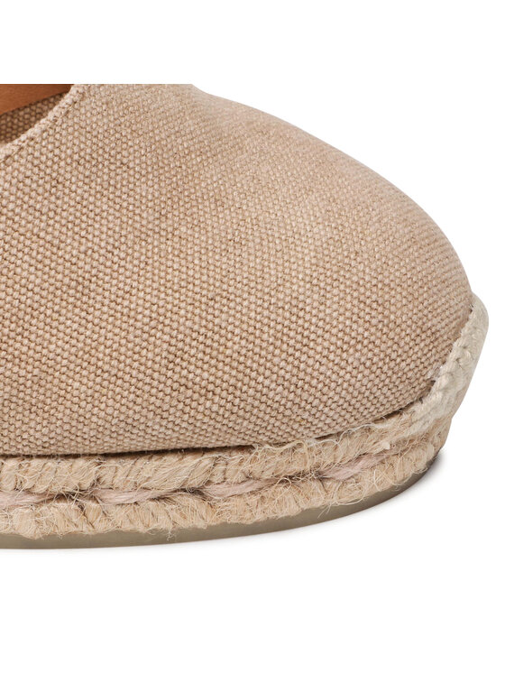 Castañer Castañer Espadryle Carina/6/002 021644-2017 Beżowy