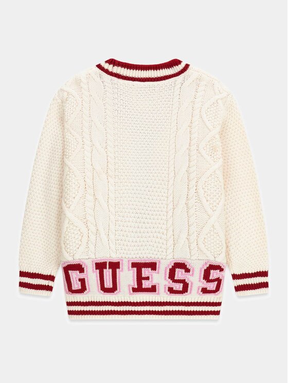 Guess Kids Guess Kids Sweter 180514 Beżowy Classic Fit