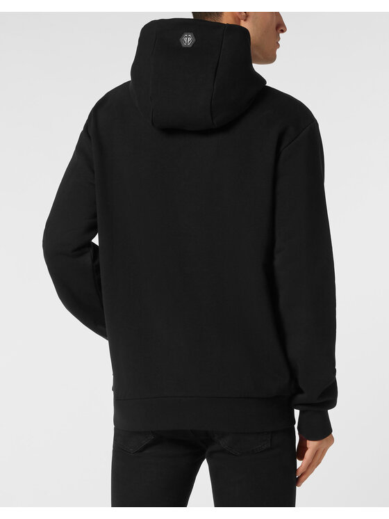 PHILIPP PLEIN PHILIPP PLEIN Mikina 14947 Čierna Regular Fit