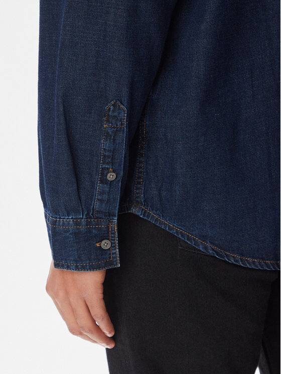 Calvin Klein Jeans Calvin Klein Jeans Koszula jeansowa LV04RH912G Granatowy Regular Fit