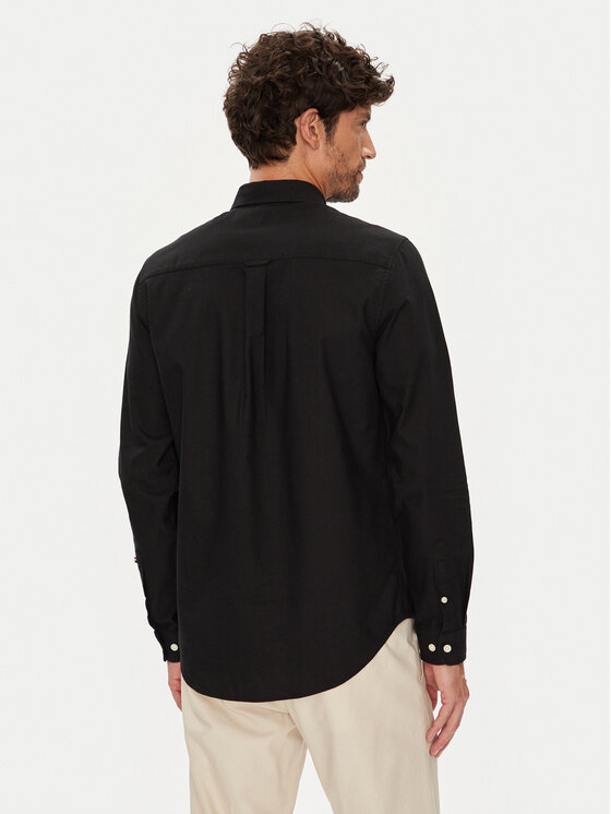U.S. Polo Assn. U.S. Polo Assn. Marškiniai MUP3247 Juoda Slim Fit