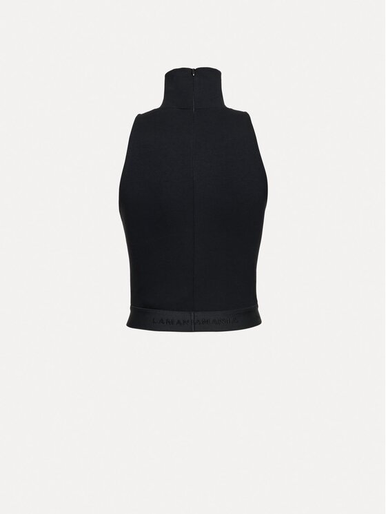 La Mania La Mania Top SOLME Nero Basic Fit