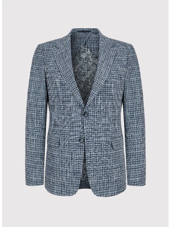 Pako Lorente Pako Lorente Marynarka P24WF-3X-014 Niebieski Slim Fit