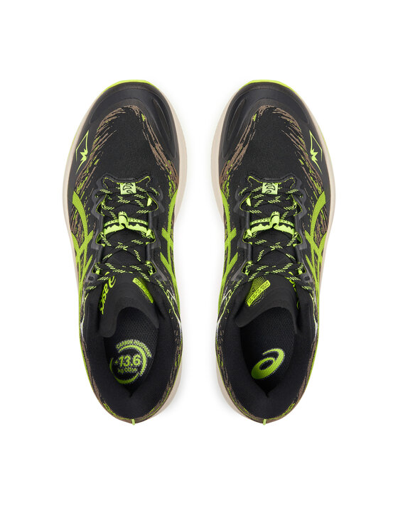 Asics Asics Pantofi pentru alergare Fuji Lite 5 1011B889 Negru