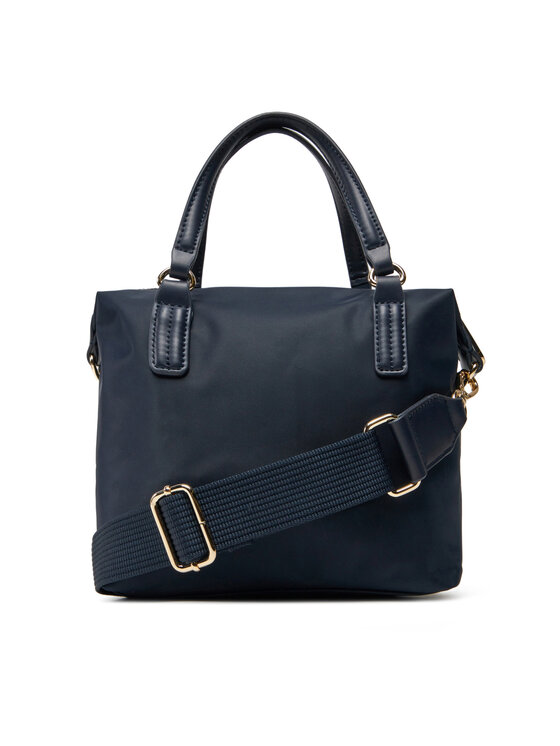 Tommy Hilfiger Tommy Hilfiger Сумка Poppy Small Tote Corp AW0AW17204 Cиній
