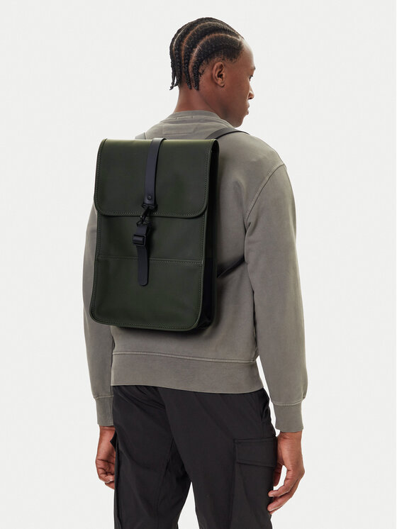 Rains Rains Plecak Backpack Mini 13020 Zielony